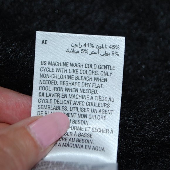 NWT JM Collection Black Animal Print, Open-Front Sweater - PXL - Picture 7 of 9